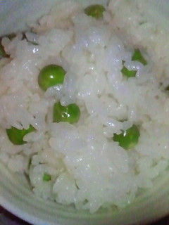 簡単!グリーンピースご飯-レシピのメイン写真