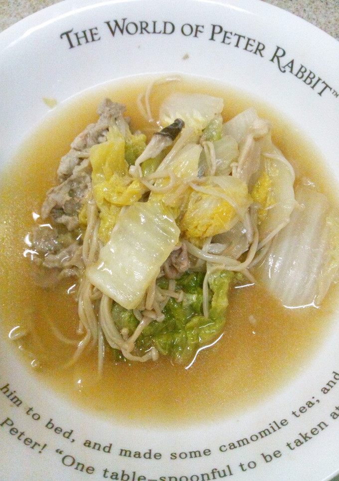 水を使わない☆豚肉と野菜のスープ-レシピのメイン写真