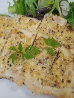 ささみのマヨマスタード焼き-レシピのメイン写真