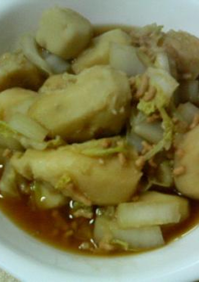 簡単♪里いもと白菜の煮物-レシピのメイン写真