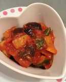 夏野菜のトマト煮（ラタトゥイユ）