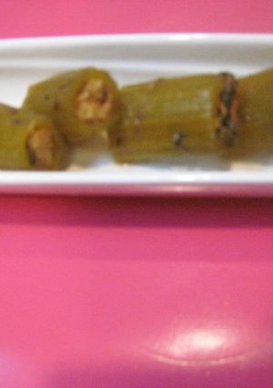 秋田蕗にさんまのかばやきt缶詰で詰め煮-レシピのメイン写真