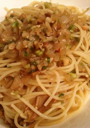 ポルチーニ茸のさっぱり和風パスタ-レシピのメイン写真