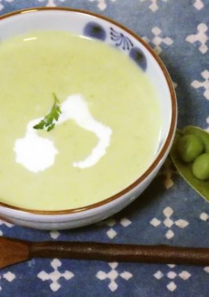 えんどう豆のポタージュスープ-レシピのメイン写真