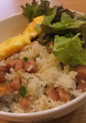 簡単☆彩りスパムライス丼-レシピのメイン写真