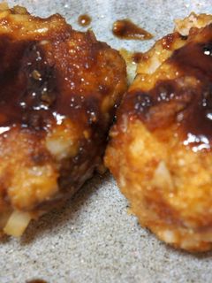照り焼きおからレンコンバーグ-レシピのメイン写真