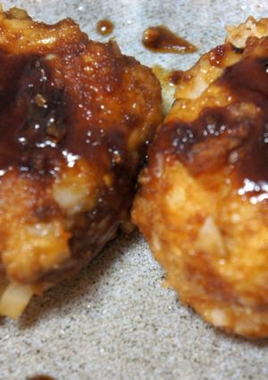 照り焼きおからレンコンバーグ-レシピのメイン写真