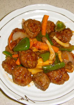 定番♪お野菜たっぷり肉団子で酢豚-レシピのメイン写真