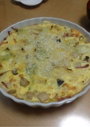 野菜たっぷりキッシュ-レシピのメイン写真