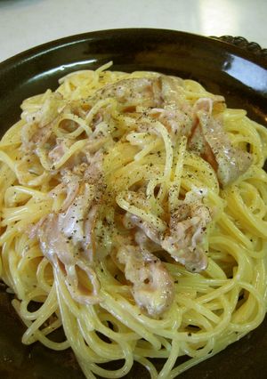 マヨネーズで カルボナーラもどき-レシピのメイン写真