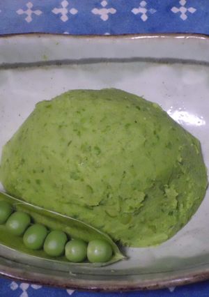 えんどう豆の餡-レシピのメイン写真