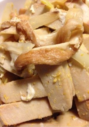 焼き麩と高野豆腐のジューシー炒め煮-レシピのメイン写真