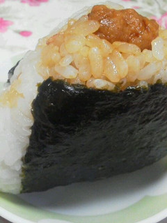 お弁当に☆つくねおにぎり♪-レシピのメイン写真