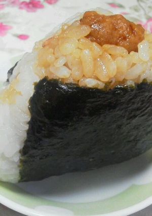 お弁当に☆つくねおにぎり♪-レシピのメイン写真