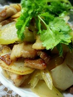 簡単☆セロリとじゃがいもの山椒炒め-レシピのメイン写真