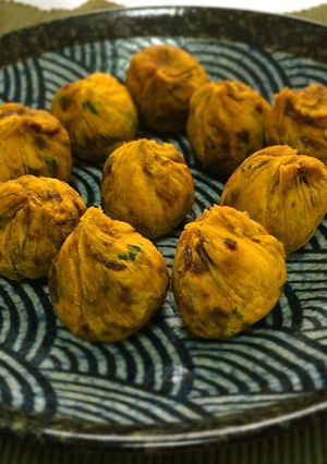 かぼちゃ茶巾-レシピのメイン写真
