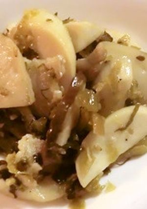 超簡単！エリンギの高菜炒め-レシピのメイン写真