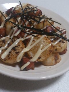 長芋のマヨしょう油炒め-レシピのメイン写真