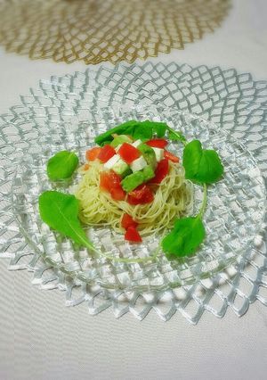 【美レシピ】簡単!美味しい!冷製パスタ-レシピのメイン写真