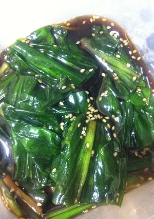 行者にんにくの醤油漬け-レシピのメイン写真