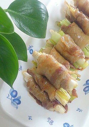 甘辛☆長ねぎの豚肉巻き-レシピのメイン写真