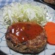 男のスピード料理 ~貧乏野菜ハンバーグ~