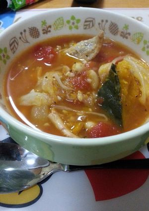 野菜たっぷりミネストローネ-レシピのメイン写真