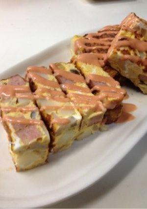 卵焼き器で☆スパム入りスペインオムレツ-レシピのメイン写真
