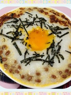 とろろ+納豆+卵かけご飯=和風ドリア⁈-レシピのメイン写真