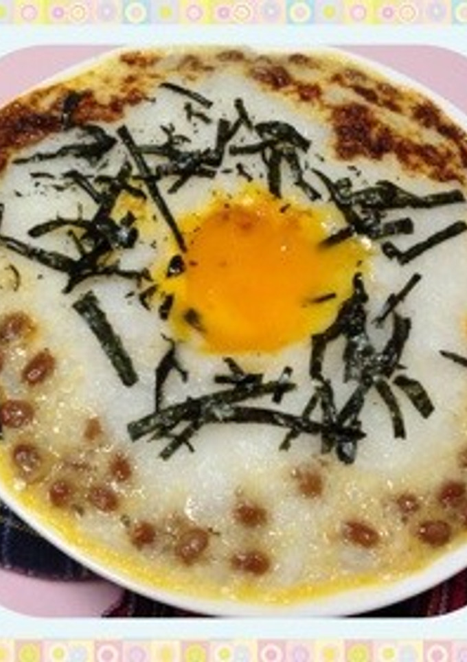 とろろ＋納豆＋卵かけご飯＝和風ドリア⁈-レシピのメイン写真