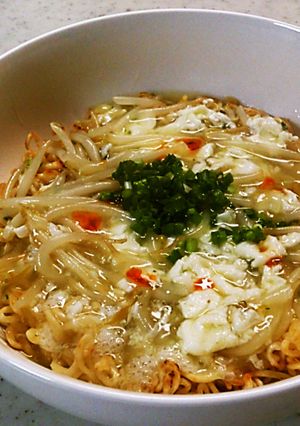 メチャ旨！サンラータン風焼き塩ラーメン♪-レシピのメイン写真