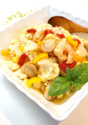 我が家の✿子供も食べやすい魚介マリネ-レシピのメイン写真