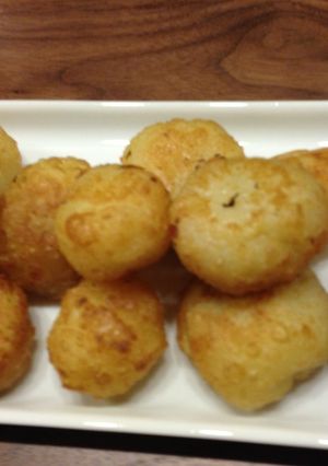 ポテトボールフライ〜☆inミートソース-レシピのメイン写真