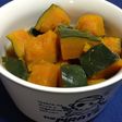 種も一緒に煮かぼちゃ