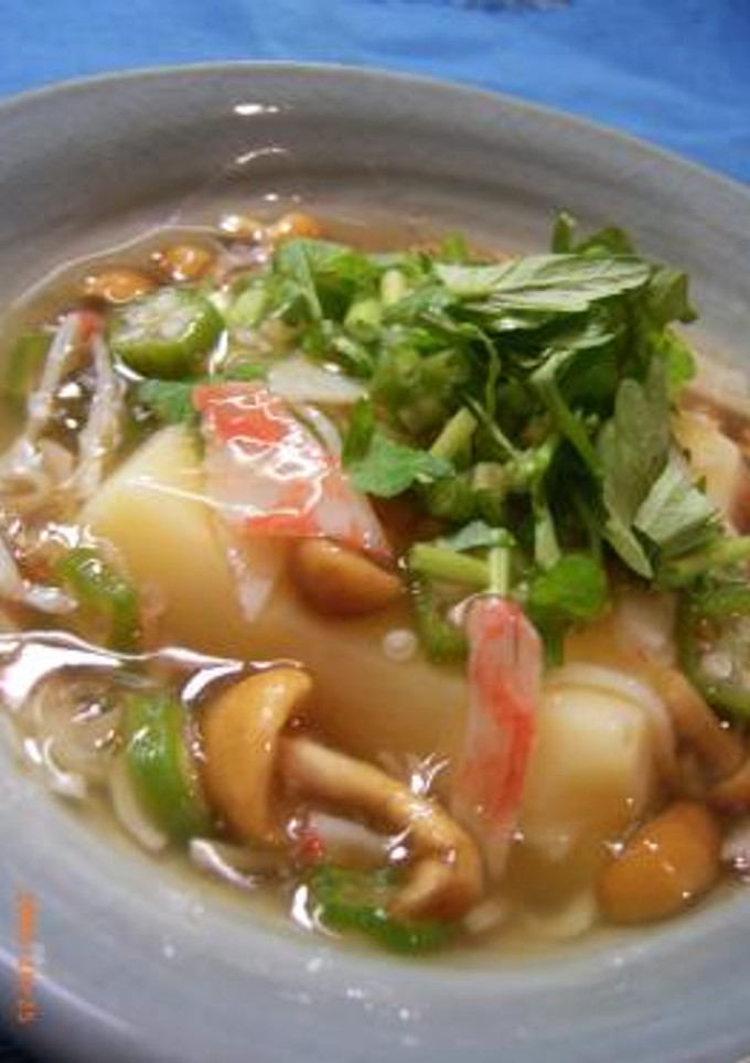 卵とうふのキノコあんかけ-レシピのメイン写真