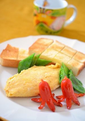 想い出の味を簡単に！南国バリ風オムレツ-レシピのメイン写真