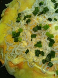 お店の味♪和風たらこ しらす 餅ピザ♪-レシピのメイン写真