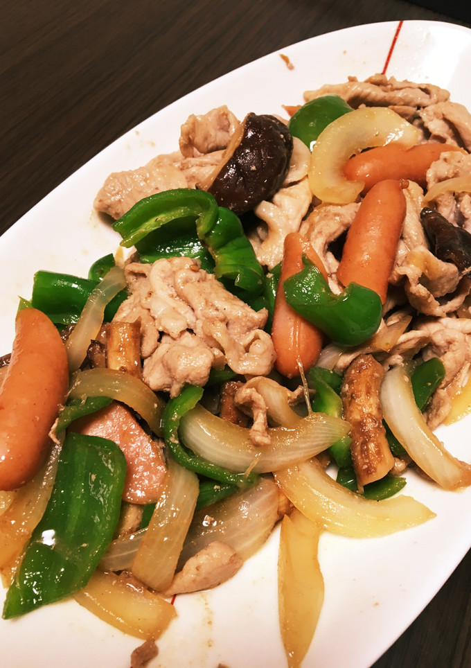 簡単おかず！焼き肉のたれで肉野菜炒め！-レシピのメイン写真