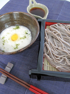 とろろ月見そば-レシピのメイン写真