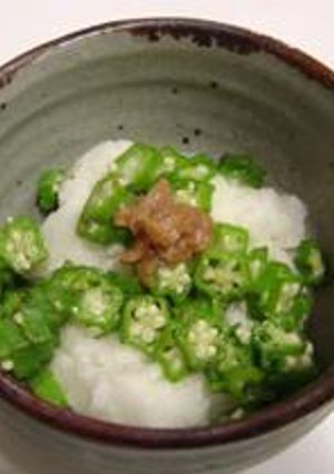 長いもとオクラのたたきサラダ-レシピのメイン写真