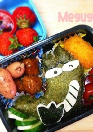 はなかっぱのカラバッチョ♡簡単！キャラ弁-レシピのメイン写真