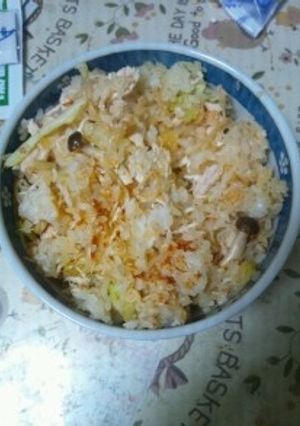 ５月１９日晩飯　【和風炒飯】-レシピのメイン写真
