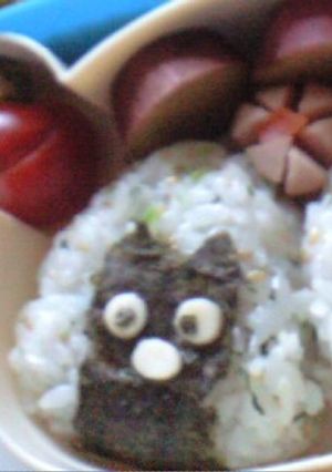 簡単☆ねこさんおにぎり〈キャラ弁〉-レシピのメイン写真