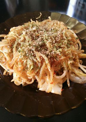 サッポロ一番 塩らーめんで焼きそば-レシピのメイン写真