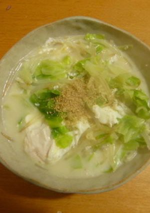 栄養たっぷり！ごま豆乳ラーメン-レシピのメイン写真