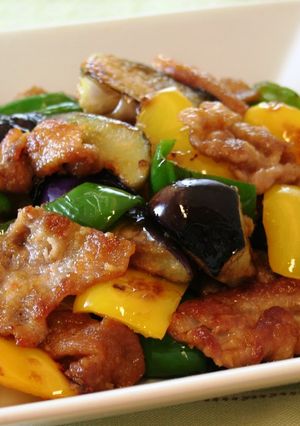 夏野菜と豚肉の香ばしソテー-レシピのメイン写真