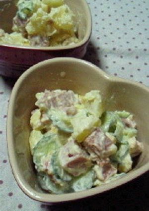 ＳＰＡＭ入りポテトサラダ-レシピのメイン写真