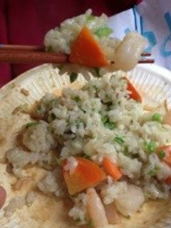 BBQ de エビピラフ 簡単!-レシピのメイン写真