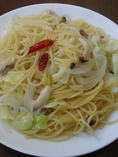 キャベツのペペロンチーノ-レシピのメイン写真