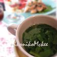 香る♪セロリの葉だけのウェイパースープ